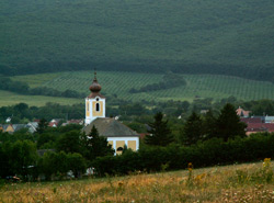 View of Szokolya with the Calvinist Church