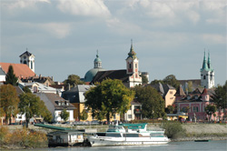 View of Vc from the River Danube
