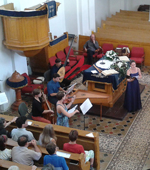 The Sebastian Consort in Szokolya at the Börzsöny Barokk Days in 2017